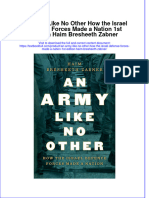 Full Chapter An Army Like No Other How The Israel Defense Forces Made A Nation 1St Edition Haim Bresheeth Zabner PDF