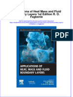 PDF Applications of Heat Mass and Fluid Boundary Layers 1St Edition R O Fagbenle Ebook Full Chapter