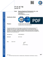 Certificate: No. Z2 108394 0026 Rev. 00 Holder of Certificate: Zigong Xingchuan Photoelectric Co., LTD