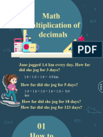 Multiply and Divide Decimal