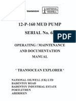 12-P-160 Mud Pump