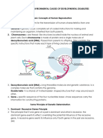 The Biological and Environmental Causes of Developmental Disabilities - Project