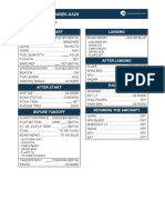 A320 Checklist