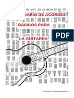 Diccionario de Acordes para La Guitarra