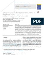 Environmental Management of Industrial Decarbonization With Focus On Chemical Sectors: A Review