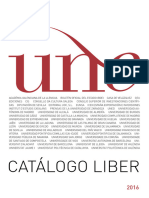 UNE Catalogo Liber 2016