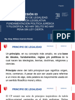 SESION 03 - PRINCIPIO DE LEGALIDAD - Derecho Penal I