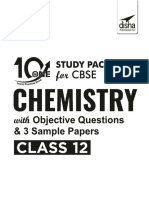 10 in One Study Package For CBSE Chemistry Class 12 With Objective Questions & 3 Sample Papers 4th Edition - Nodrm