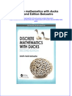 PDF Discrete Mathematics With Ducks Second Edition Belcastro Ebook Full Chapter