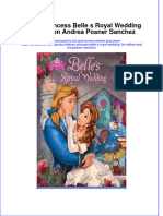 Full Chapter Disney Princess Belle S Royal Wedding 1St Edition Andrea Posner Sanchez PDF