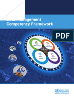 WHO Data Management Competency Framework