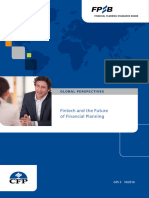 Fintech and The Future of Financial Planning FPSB 2016 Report