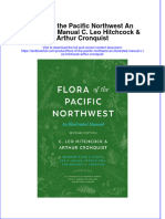 PDF Flora of The Pacific Northwest An Illustrated Manual C Leo Hitchcock Arthur Cronquist Ebook Full Chapter