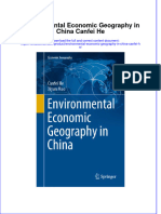 Full Chapter Environmental Economic Geography in China Canfei He PDF