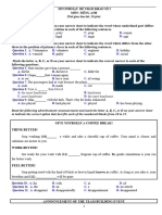 ĐỀ TIẾNG ANH FORM 2025