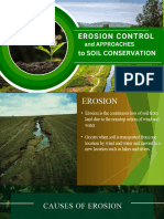 Erosion Control and Approaches To Soil Conservation