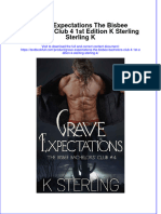 Full Chapter Grave Expectations The Bisbee Bachelors Club 4 1St Edition K Sterling Sterling K PDF