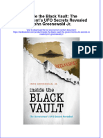 Textbook Inside The Black Vault The Governments Ufo Secrets Revealed John Greenewald JR Ebook All Chapter PDF