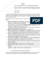 Derecho Constitucional de Los Poderes