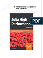 PDF Julia High Performance 2Nd Edition Avik Sengupta Ebook Full Chapter