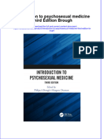 PDF Introduction To Psychosexual Medicine Third Edition Brough Ebook Full Chapter