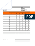 Core Loging Sheet Tis