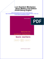 Full Chapter Lectures On Quantum Mechanics Volume 1 Basic Matters 2Nd Edition Berthold Georg Englert PDF