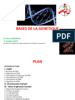 Bases de La Génétique Chap 1