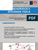 Carboidratos e Atividade Física 2024