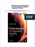 PDF Orbital Mechanics For Engineering Students Fourth Edition Edition Howard D Curtis Ebook Full Chapter