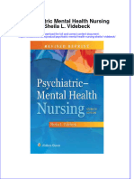 PDF Psychiatric Mental Health Nursing Sheila L Videbeck Ebook Full Chapter