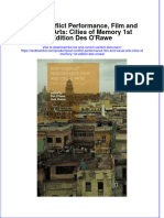 Full Chapter Post Conflict Performance Film and Visual Arts Cities of Memory 1St Edition Des Orawe PDF