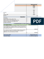 Cost Sheets 3.5BHK 1st Floor