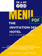 Invitation 365 Menu - Online