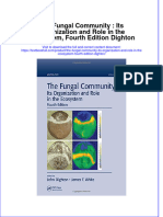 Textbook The Fungal Community Its Organization and Role in The Ecosystem Fourth Edition Dighton Ebook All Chapter PDF