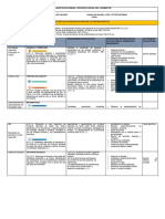 Planificación Semanal Parcial 4 3°