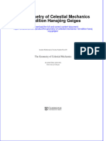 Textbook The Geometry of Celestial Mechanics 1St Edition Hansjorg Geiges Ebook All Chapter PDF