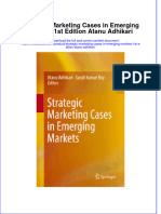 Textbook Strategic Marketing Cases in Emerging Markets 1St Edition Atanu Adhikari Ebook All Chapter PDF