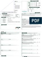 Fabula Ultima Character Sheet Earl