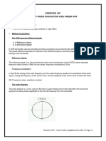 Exercise 18C Use of Radio Navigation Aids Under VFR