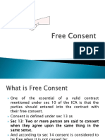 Free Consent