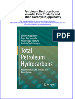 PDF Total Petroleum Hydrocarbons Environmental Fate Toxicity and Remediation Saranya Kuppusamy Ebook Full Chapter