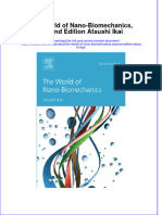 Textbook The World of Nano Biomechanics Second Edition Atsushi Ikai Ebook All Chapter PDF