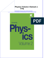 Textbook University Physics Volume 2 Samuel J Ling Ebook All Chapter PDF