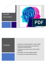 PBH101 MentalandBehavioralHealthDisorders SKMF-Summer2023