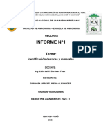 INFORME DE Geologia 1