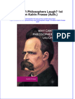 Textbook Why Cant Philosophers Laugh 1St Edition Katrin Froese Auth Ebook All Chapter PDF