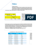 Calculo y Dimensionamiento de Sistema de Ablandamiento Con Resina Cationica