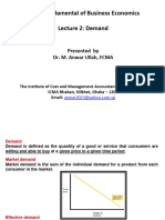 Lecture 3 Demand