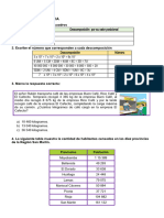 5° Grado - Evaluacion Matemática